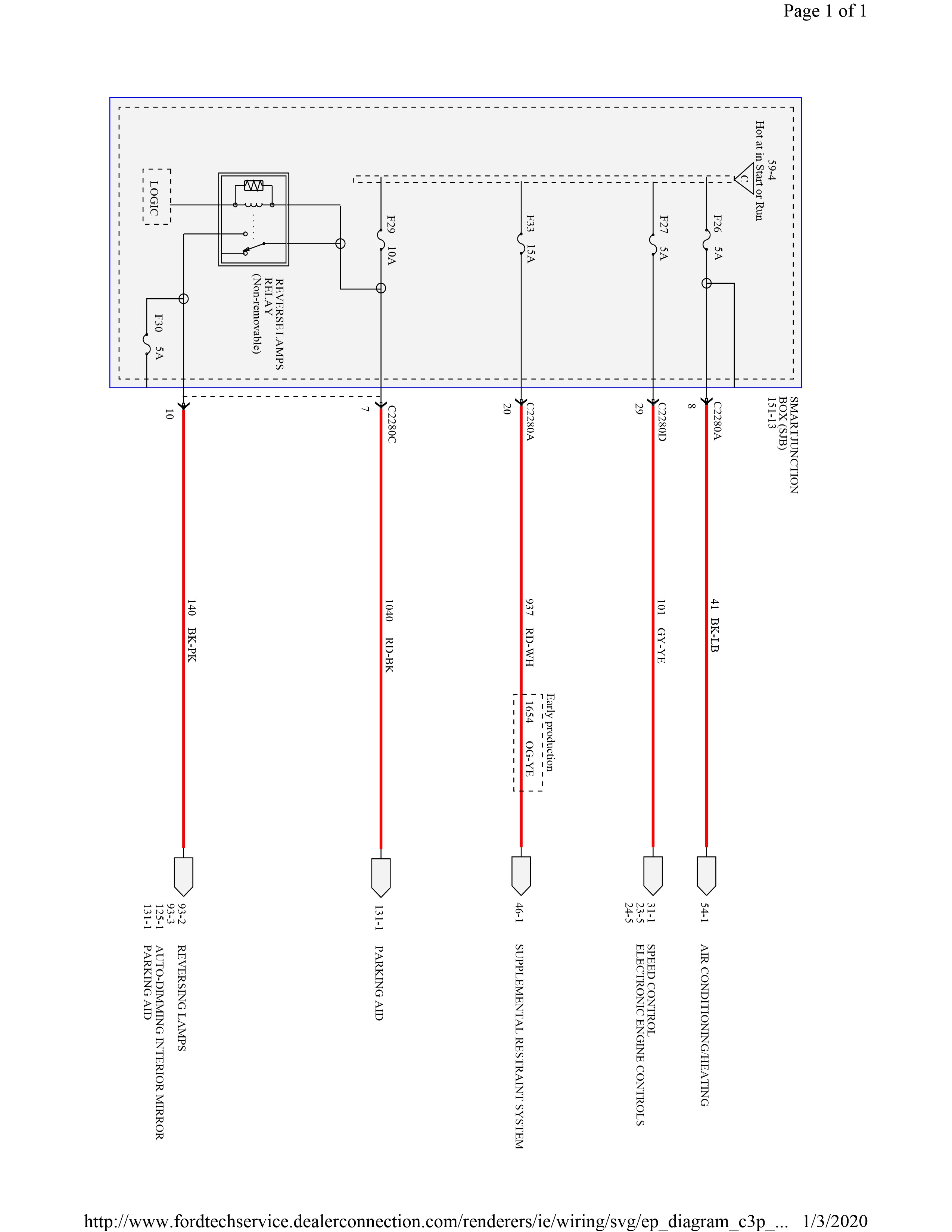 Mazda Tribute 2005-2007 wiring diagrams